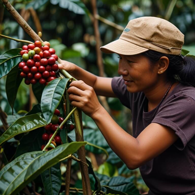 Coffee Bean Harvest